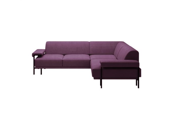 BALI COLTAR CU ACTIONARE ELECTRICA STOFA PREMIUM LINE 273 X 218 COLT DREAPTA GRI PISTRITAT