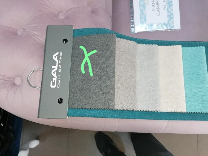 YUKA CANAPEA EXTENSIBILA-STOFA GRI INCHIS 227 cm PREMIUM LINE