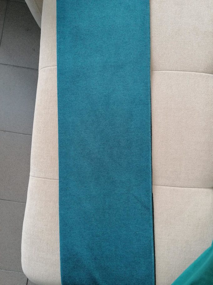 MODO COLTAR EXTENSIBIL 250 x 175 COLT DREAPTA CULOARE TURCOAZ ZONA DE DORMIT 202 X 138 PREMIUM LINE GALA