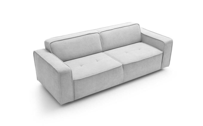 MODO CANAPEA EXTENSIBILA 238 x 95 SOFABED ZONA DORMIT 193 X 140 STOFA INDI-118 TURCOAZ PREMIUM LINE