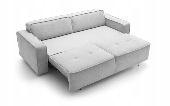 MODO CANAPEA EXTENSIBILA 238 x 95 SOFABED ZONA DORMIT 193 X 140 STOFA INDI-118 TURCOAZ PREMIUM LINE