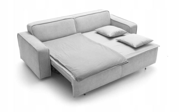 MODO CANAPEA EXTENSIBILA 238 x 95 SOFABED ZONA DORMIT 193 X 140 STOFA INDI-118 TURCOAZ PREMIUM LINE