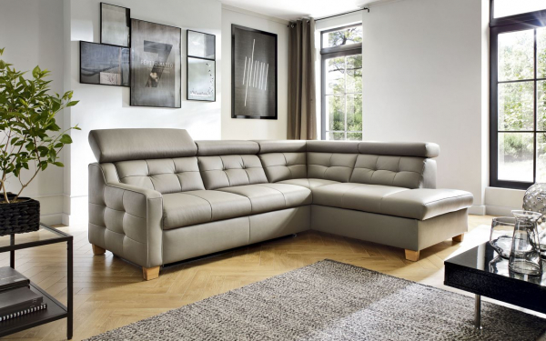 TULA COLTAR EXTENSIBIL COLT DREAPTA 254 X 201 CULOARE ROZ PUDRA PREMIUM LINE