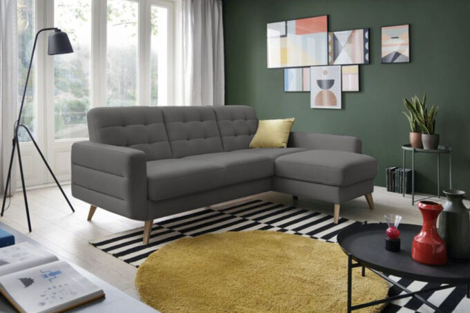 BODO COLTAR EXTENSIBIL 222 X 173 COLT DREAPTA GRI PREMIUM LINE