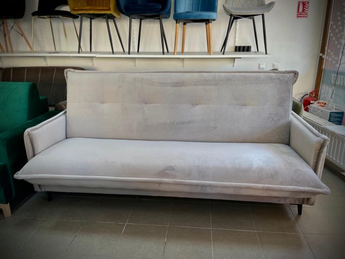 YORK CANAPEA EXTENSIBILA 215x103 CULOARE VERDE INCHIS BLUVEL78 ZONA DE DORMIT 190 X 130