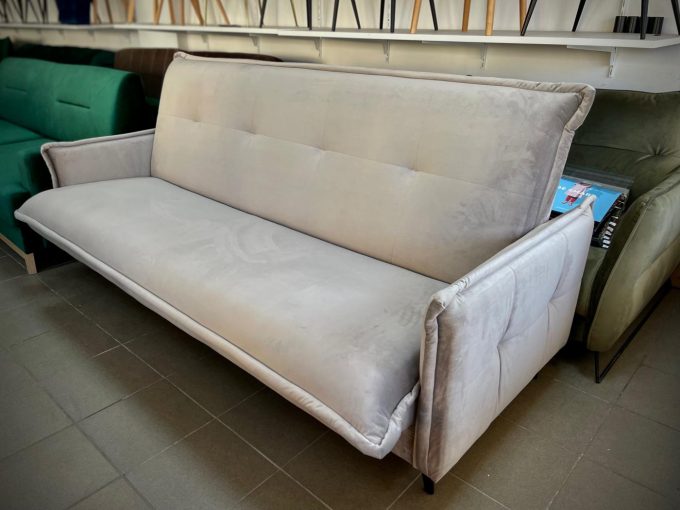 YORK CANAPEA EXTENSIBILA 215x103 CULOARE VERDE INCHIS BLUVEL78 ZONA DE DORMIT 190 X 130