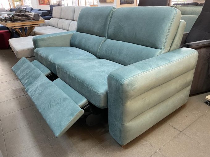 KARTEN CANAPEA 2 LOCURI 194 x 102 PREMIUM LINE FUNCTIA DE RELAXARE TURCOAZ ELEMENT15 PREMIUM LINE GALA