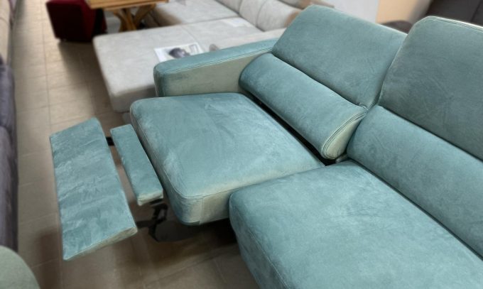 KARTEN CANAPEA 2 LOCURI 194 x 102 PREMIUM LINE FUNCTIA DE RELAXARE TURCOAZ ELEMENT15 PREMIUM LINE GALA