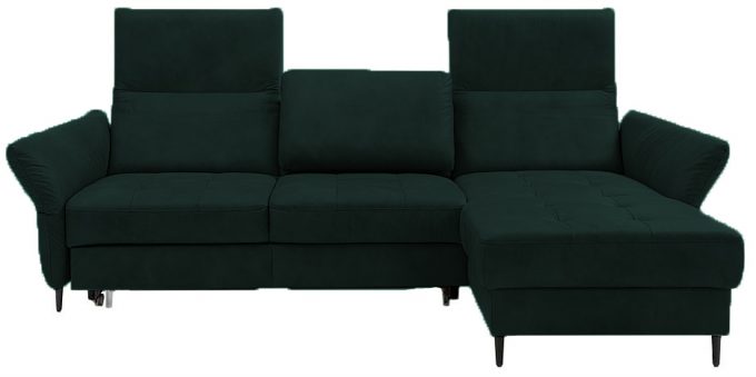 VASTO COLTAR EXTENSIBIL 238 x 162 CULOARE VERDE INCHIS ZONA DE DORMIT 212 X 140