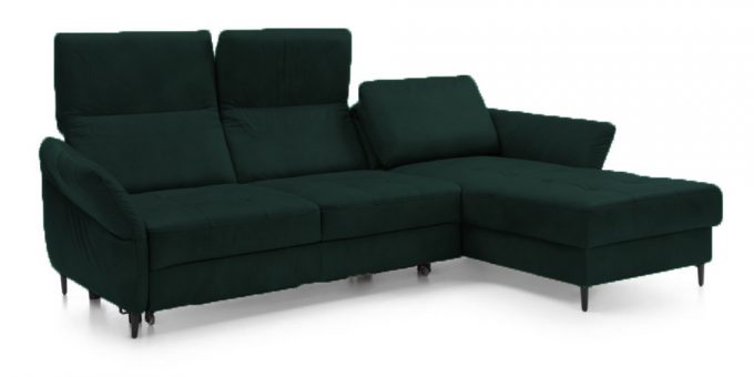 VASTO COLTAR EXTENSIBIL 238 x 162 CULOARE VERDE INCHIS ZONA DE DORMIT 212 X 140